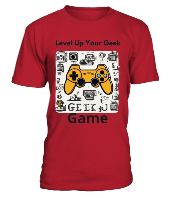 T-Shirt col rond Unisexe  Level Up Your Geek Game – Image 17