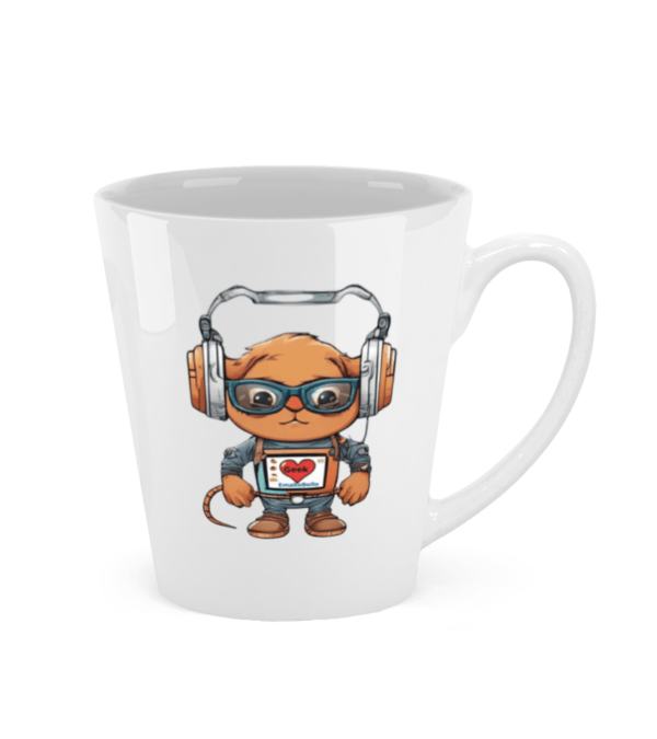 Tall Mug I love geek – Image 2