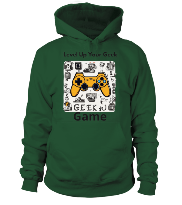 Sweat à capuche Unisexe  Level Up Your Geek Game – Image 13