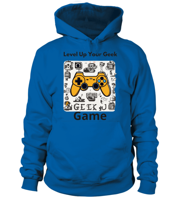 Sweat à capuche Unisexe  Level Up Your Geek Game – Image 15