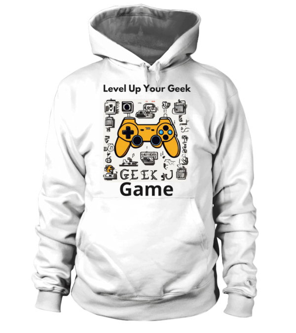 Sweat à capuche Unisexe  Level Up Your Geek Game – Image 17
