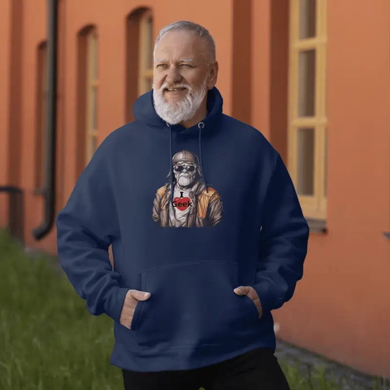 Des clients satisfaits témoignent de leur expérience avec le Sweat à Capuche Unisexe Geek :