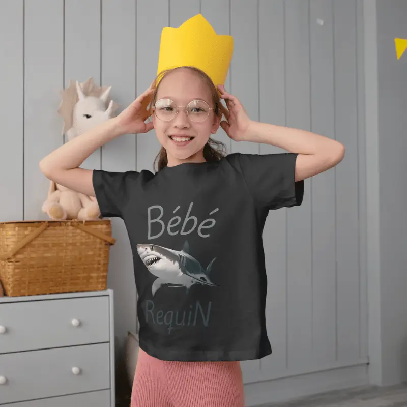 T-Shirt Enfant bébé requin : La solution pour un confort absolu.
