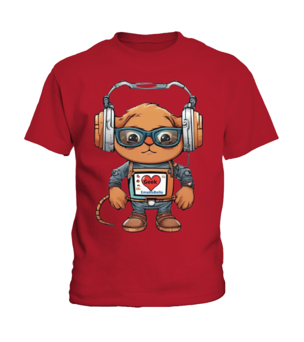 T-Shirt Enfant I love geek – Image 7