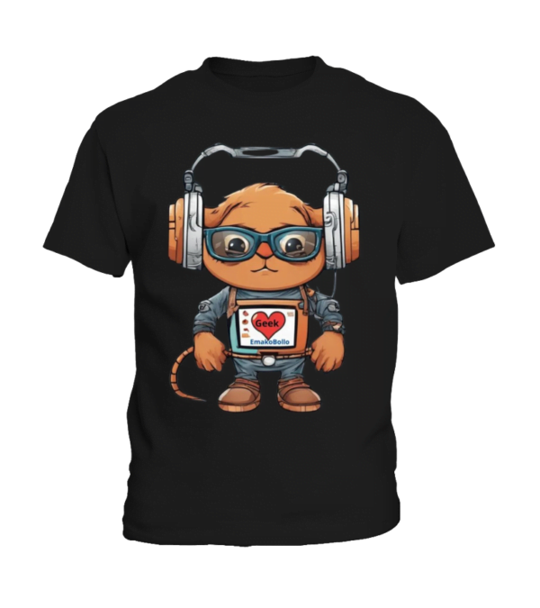 T-Shirt Enfant I love geek – Image 9