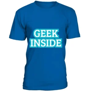 🚀 Levez votre niveau de style avec notre T-Shirt Geek Inside ! 🎮