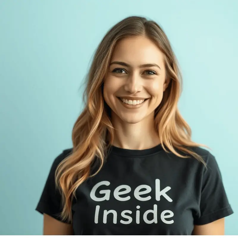 T-shirt unisexe classique écologique level up your geek game, Mon Nouveau T-shirt Préféré pour Toutes les Occasions! 💖