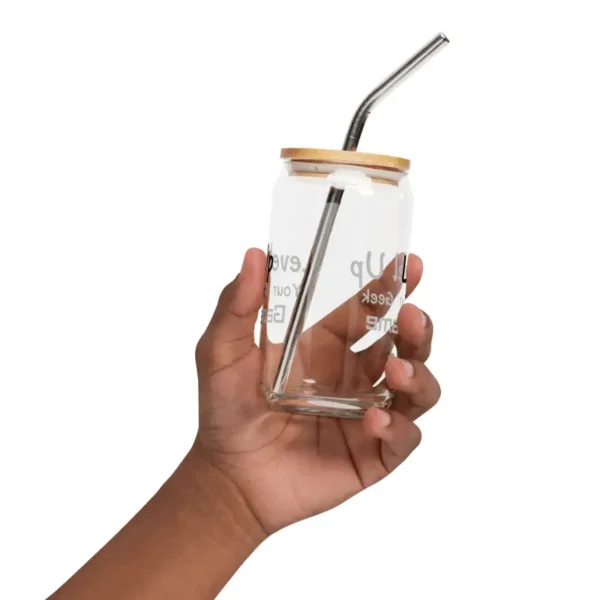 Verre en forme de canette Level Up Your Geek Game