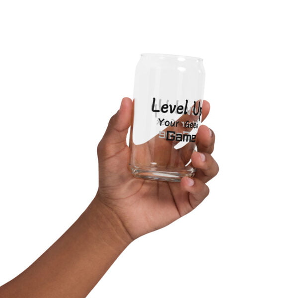 Verre en forme de canette level up your geek game – Image 7