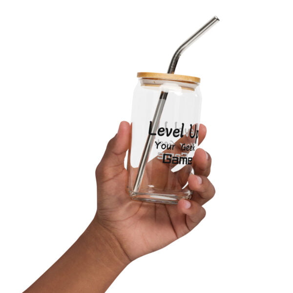 Verre en forme de canette level up your geek game – Image 3