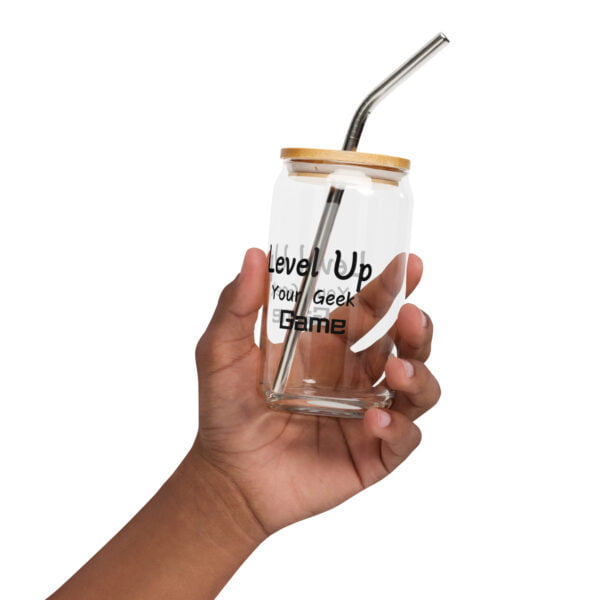 Verre en forme de canette level up your geek game – Image 2