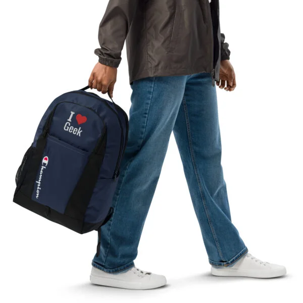 Sac à dos champion I love geek – Image 4