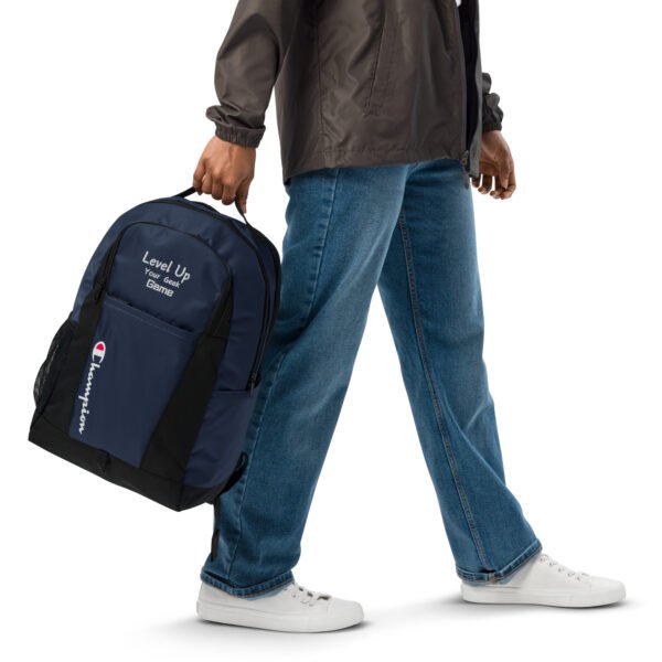 Sac à dos champion level up your geek game. – Image 4