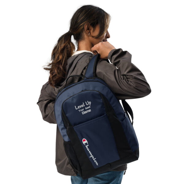 Sac à dos champion level up your geek game. – Image 3