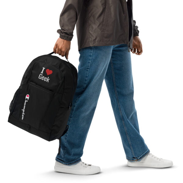 Sac à dos champion I love geek – Image 2