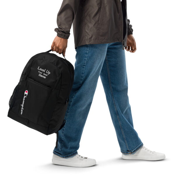 Sac à dos champion level up your geek game. – Image 2