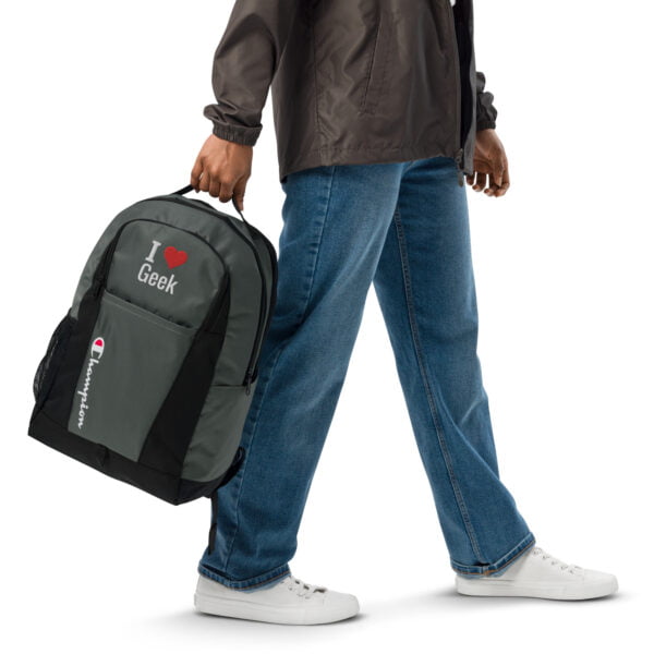 Sac à dos champion I love geek – Image 6
