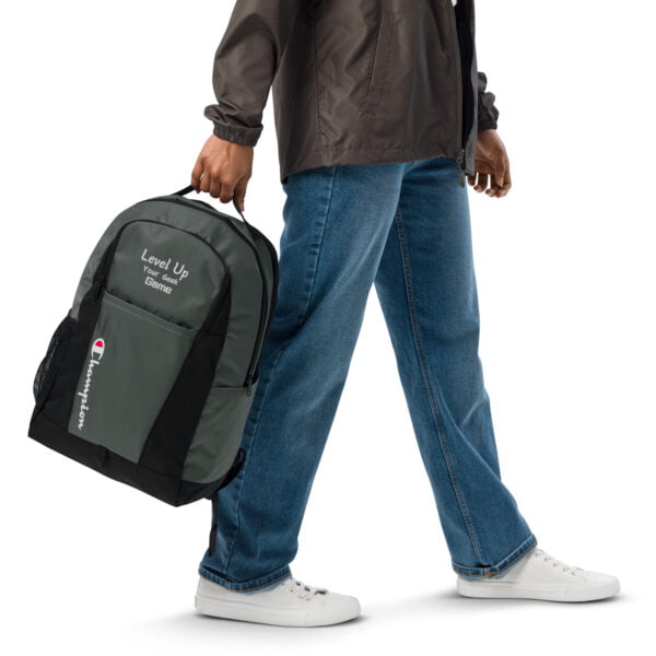 Sac à dos champion level up your geek game. – Image 6