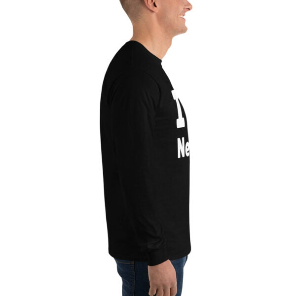 T-shirt à manches longues pour homme I love nerds – Image 3