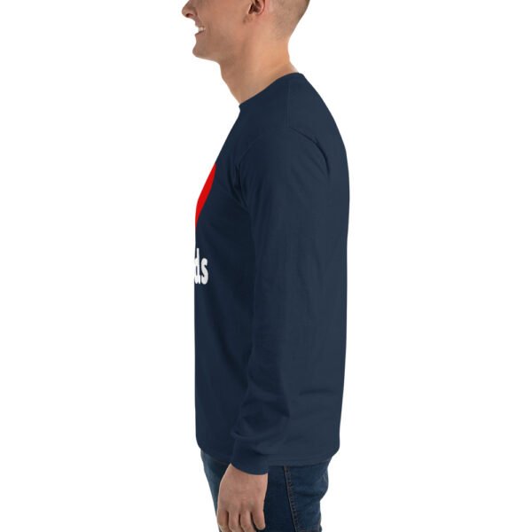 T-shirt à manches longues pour homme I love nerds – Image 8