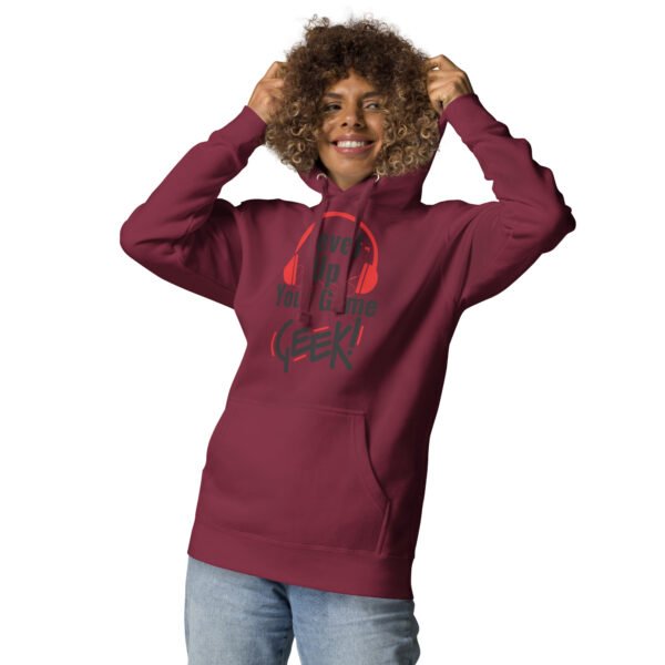 Sweat à Capuche Unisexe Level Up your Game Geek – Image 2