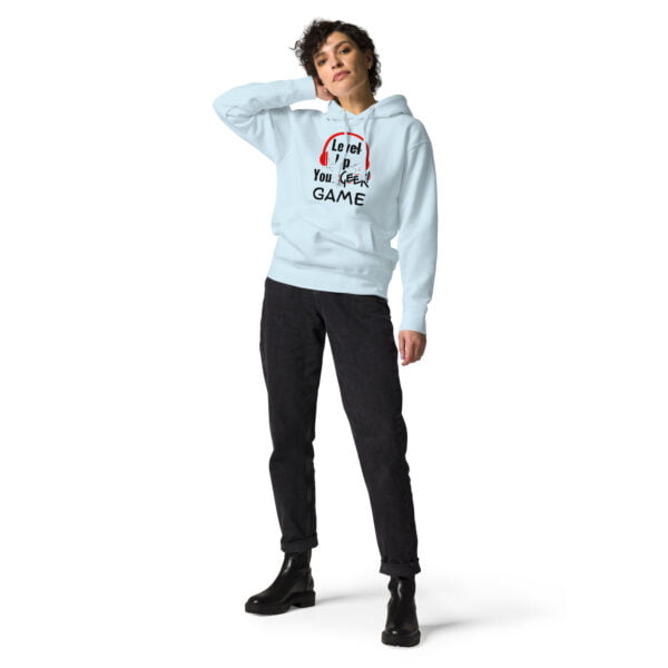 Sweat à Capuche Unisexe Level your Geek Game : Ultime Style Geek ! – Image 7