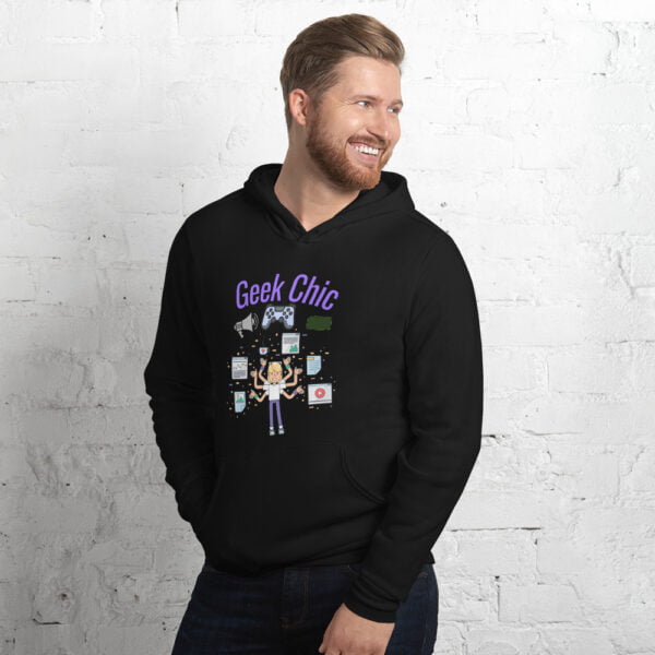 Geek chic sweat à capuche unisexe : Confort ultime pour tous ! – Image 3