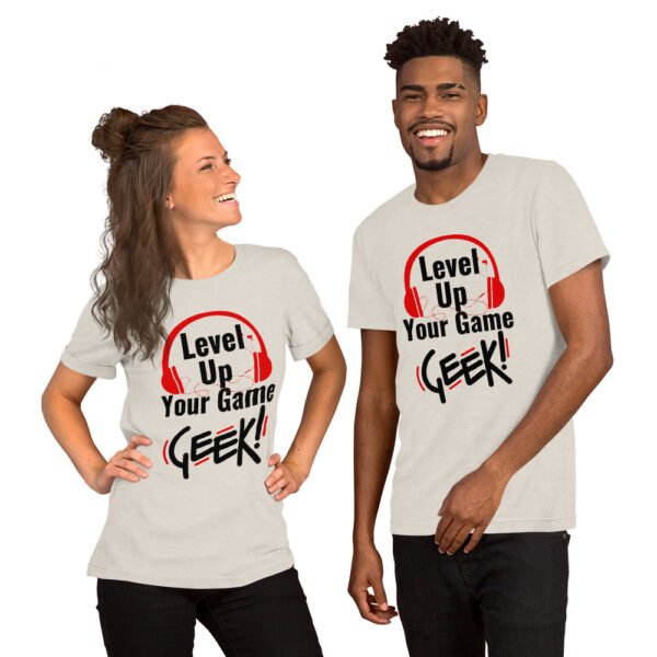 Level Up Your Game Geek T-shirt unisexe – Image 3
