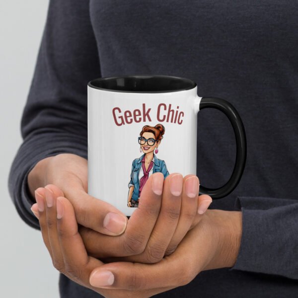 Mug à intérieur coloré geek chic : Illuminez votre pause café ! – Image 2
