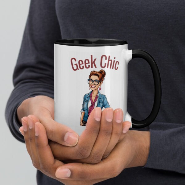 Mug à intérieur coloré geek chic : Illuminez votre pause café ! – Image 4
