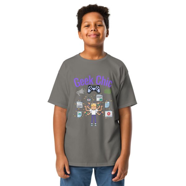 T-shirt classique enfant Geek Chic – Image 4
