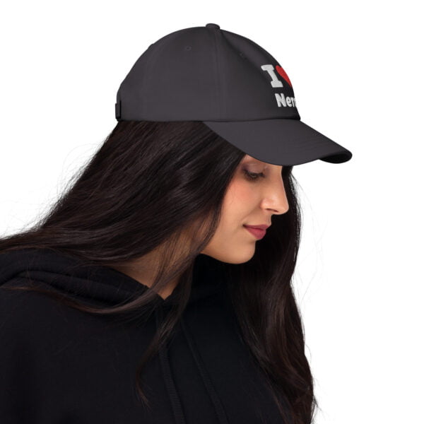 Casquette de baseball I love nerds : Couvre-chef Unisexe Original. – Image 6