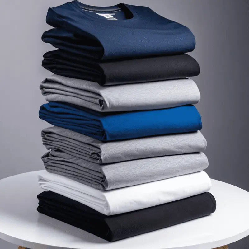 t-shirt manche longue bien plier disponible en plusieurs couleur