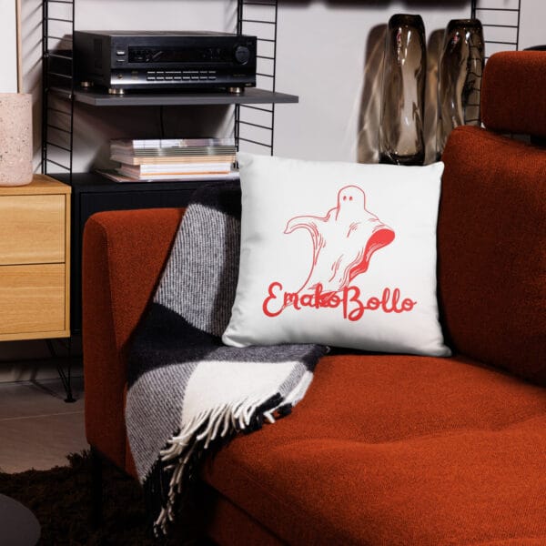 Coussin Classique EmakoBollo Halloween: Un classique revisité avec une touche d'horreur. – Image 2