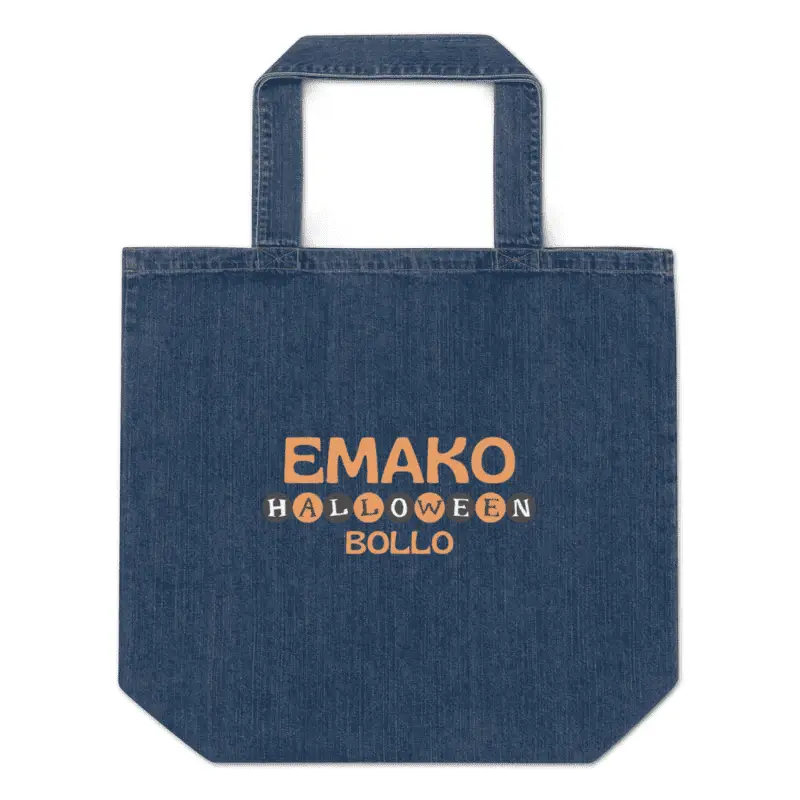 Sac fourre tout, tote bag en jean EmakoBollo