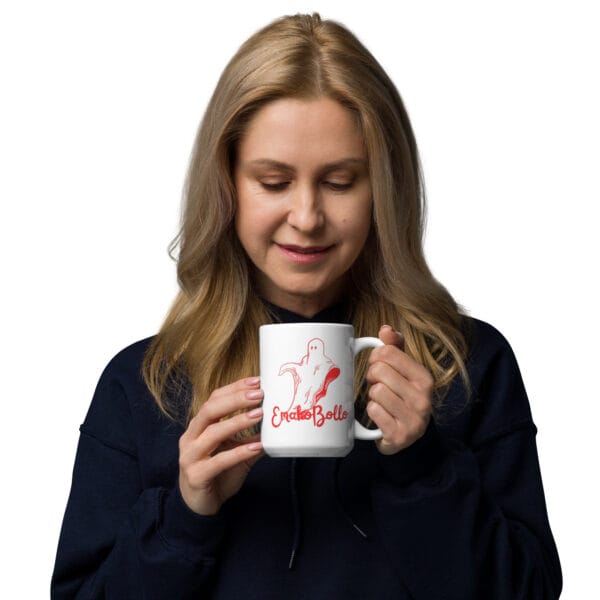Mug Blanc Brillant EmakoBollo Halloween – Image 5