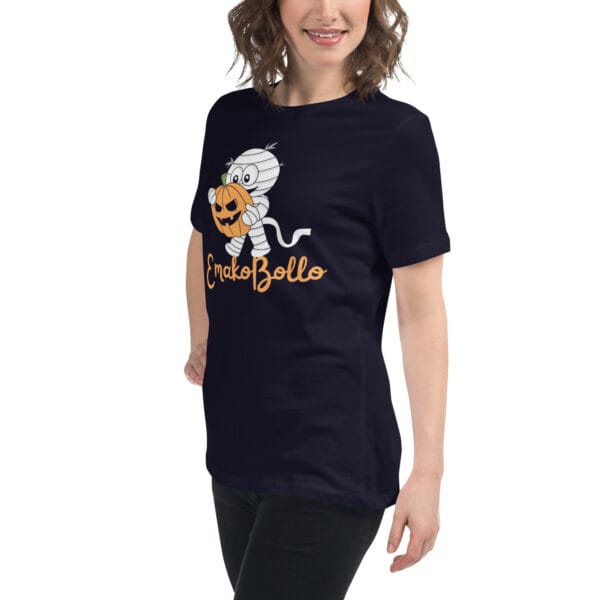 T-shirt Décontracté pour Femme EmakoBollo : Coton bio, confort assuré pour tous les jours. – Image 3