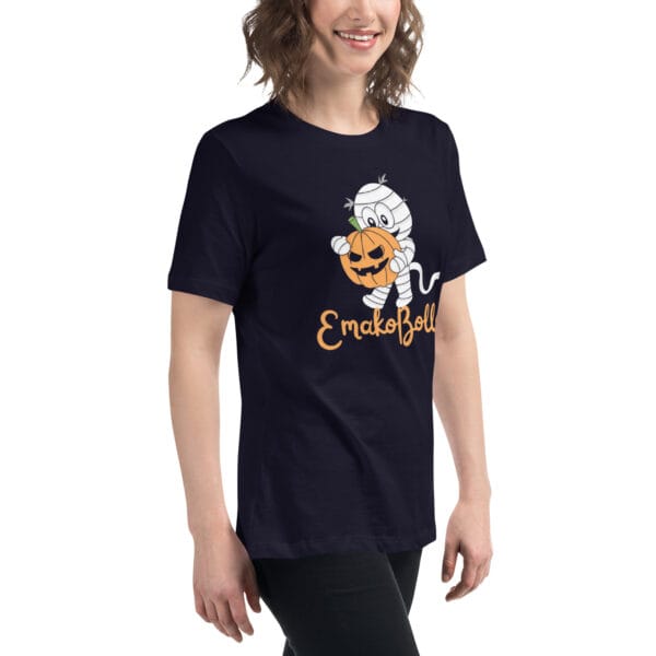 T-shirt Décontracté pour Femme EmakoBollo : Coton bio, confort assuré pour tous les jours. – Image 5