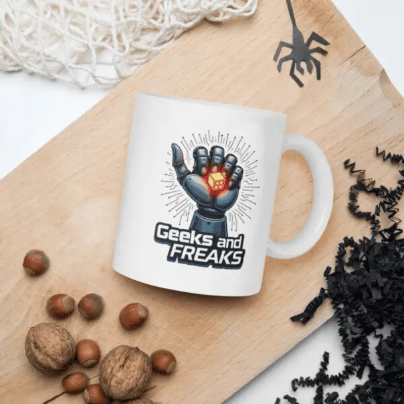 photo de mug brillant robo dice