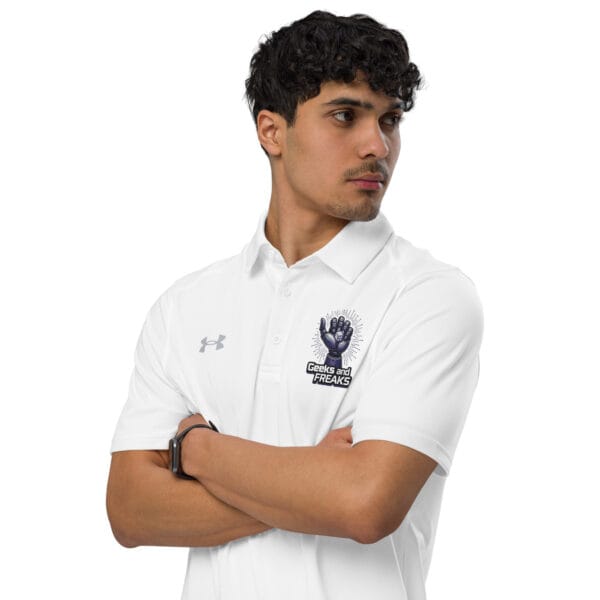 Polo Under Armour® pour homme Robo Dice : Qualité et performance. – Image 5