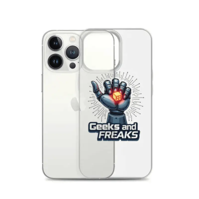Coque iPhone personnalisée Robo Dice protégez avec audace.