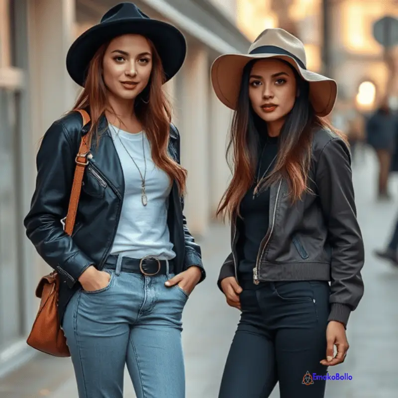 jeunes femmes arborant des couvre-chefs