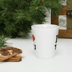 Mug à café "I Love You" Latte : Votre amour au quotidien.