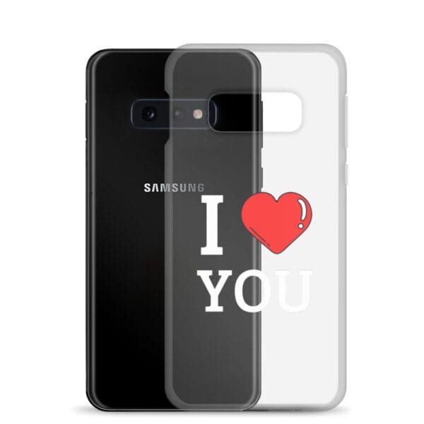 Coque Samsung® I love you : Style Romantique, Anti-rayures. – Image 4