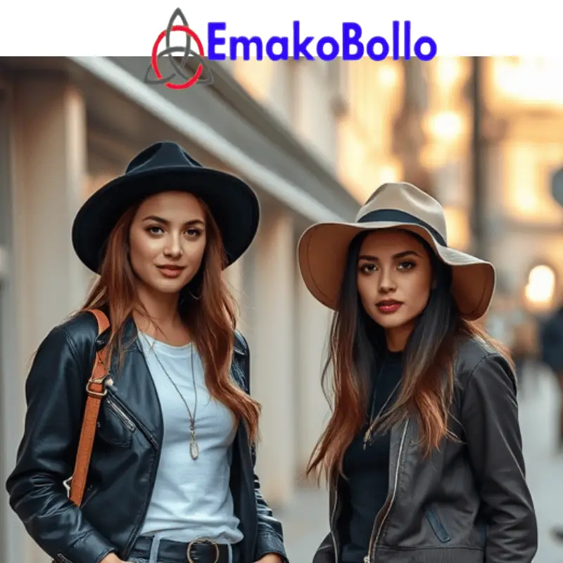 femmes élégantes arborant de couvre chefs