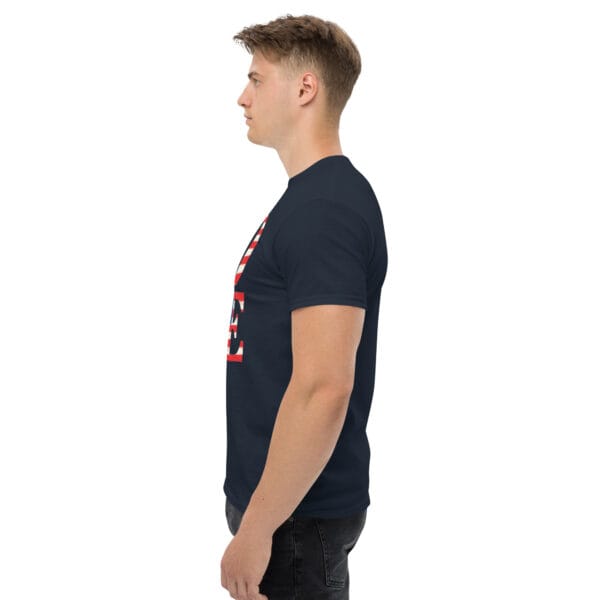 T-shirt classique unisexe Patriotic love : Affichez votre amour pour l'Amérique. – Image 15