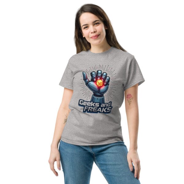 T-shirt classique unisexe robo dice : adoptez l'originalité dès aujourd'hui. – Image 13