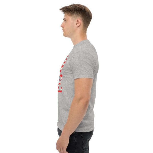 T-shirt classique unisexe Patriotic love : Affichez votre amour pour l'Amérique. – Image 21