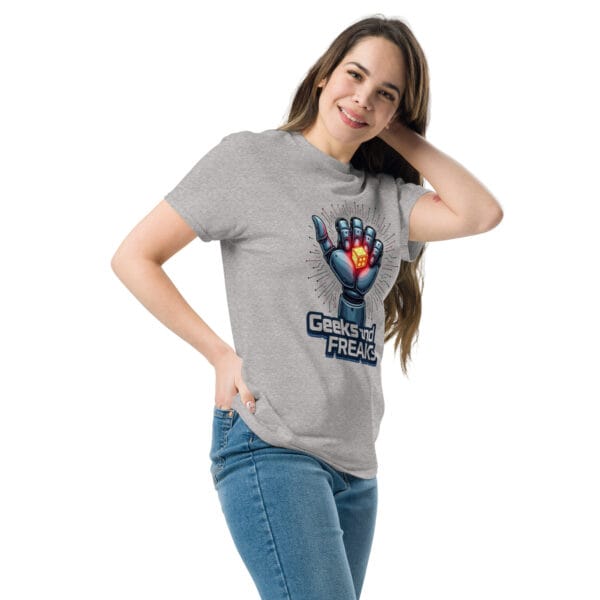T-shirt classique unisexe robo dice : adoptez l'originalité dès aujourd'hui. – Image 14