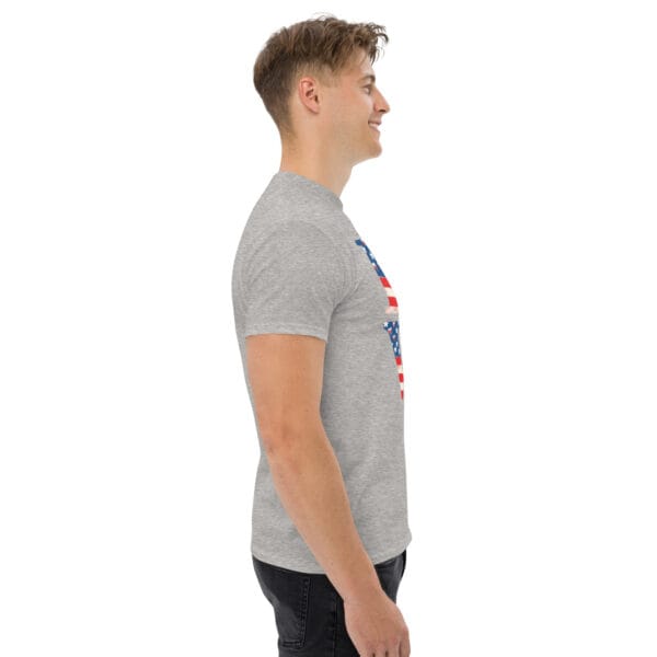 T-shirt classique unisexe Patriotic love : Affichez votre amour pour l'Amérique. – Image 23